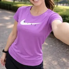 【美品】NIKE DRY-FIT 半袖 カットソー トレーニングウェア M