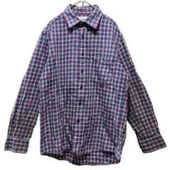 ユニクロ UNIQLO FLANNEL メンズ シャツ チェックシャツ (M)