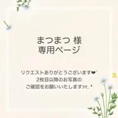 まつまつ様 おまとめ3点