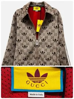 新品】adidas×GUCCI セットアップ ジャージ上下 花柄 グッチ XS - メルカリ