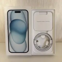 iPhone 15 箱　ケーブル