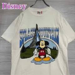 【希少デザイン】スプラッシュマウンテン　Tシャツ　Lサイズ　ヴィンテージ　レア