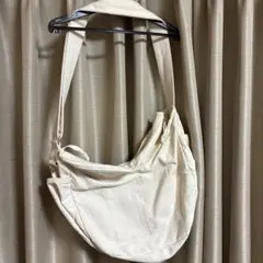 グローバルワークキャンバスショルダーバッグ ジッパー付きのサムネイル