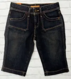 G256　Levi's LADY STYLE デニムハーフパンツ　28インチ
