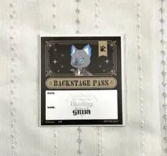 ツイステ☆グリム バックステージパス風ステッカー