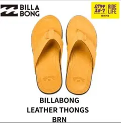 BILLABONG(ビラボン) メンズ LEATHER THONGSサンダルのサムネイル