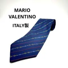 美品 マリオ ヴァレンティーノ ネクタイ イタリア製 シルク 573025