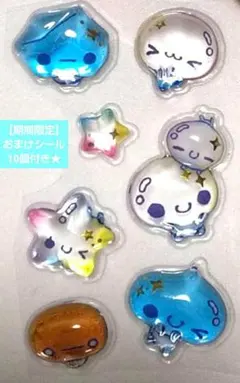 正規品 プチドロップステッカー あわわちゃん おすそわけ