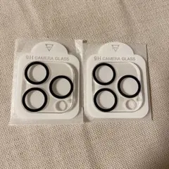 iPhone14Pro / 14ProMax カメラフィルム 2枚 黒縁