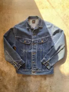 【定番】80's USA製 LEE デニムジャケット 短丈 アメカジ