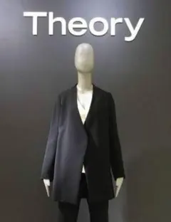 c*z様 Theory セオリー　ノーカラー ジャケット　M ブラック　黒