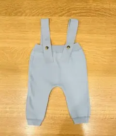サスペンダー付きパンツ 70-80cm ライトブルー
