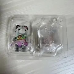 シルバニア　赤ちゃんお花畑のおともだち　グレイッシュネコの赤ちゃん