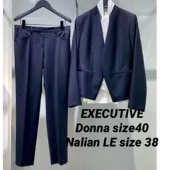 エグゼクティブ 濃紺 サイズ上40／下38 セットアップ