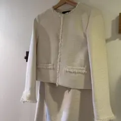 UNITED ARROWS アイボリー スーツ