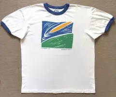 90s USA製 Hanes BEEFYリンガーTシャツ シングルステッチ XL