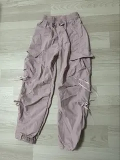 サイドリボン　パンツ　ボトムス　140 ダンス　レッスン着のサムネイル