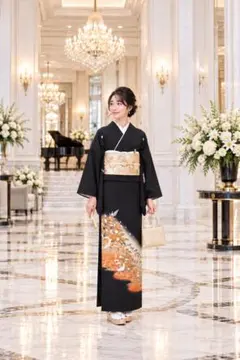 本場大島紬 都喜ヱ門「古典美術」藤絹織物 正絹 手織 反物 証紙付