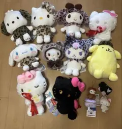 サンリオ ハローキティ マスコット ぬいぐるみ 14種セット 原宿 東京駅