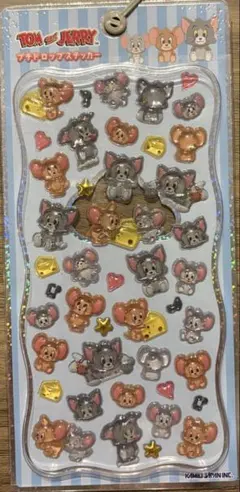 プチドロップステッカー トムとジェリー　トムジェリ　プチドロ　正規品