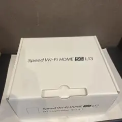 新品未使用ZTE Speed Wi-Fi HOME 5G L13 2025年製