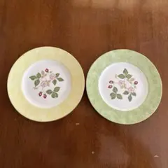 【送料込】ウェッジウッド ワイルドストロベリー プレート 2枚セット
