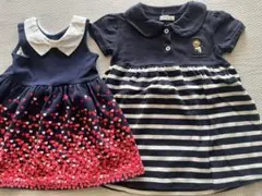 バーニーズニューヨーク　ジャニー&ジャック　ワンピース　女の子　70 80サイズ