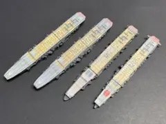1/2000 洋上模型 連合艦隊コレクション 4隻セット