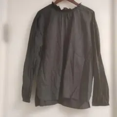 Samantha Mos2 ダークグレーシャツ サイズF