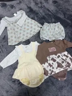 2026年最新】ベビー服 まとめ売り 女の子 80の人気アイテム - メルカリ