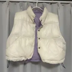 【美品】ダウンベスト　リバーシブル