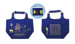 スヌーピー　PEANUTS　紀ノ国屋　コラボ　エコバッグ　ブルーベリー　紀伊国屋