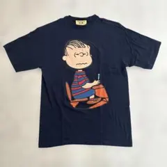 希少❗️Peanuts Linus ライナス スヌーピー スウェット 水色M - メルカリ