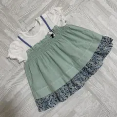 ファミリア　Tシャツ　チュニック　リバティ　90