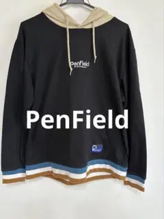 Penfield フード付きパーカー Lサイズ ブラック/ベージュのサムネイル