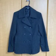 無印良品　ピーコート　ダークグレー　Mサイズ