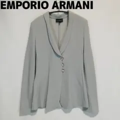 EMPORIO ARMANI ストレッチテーラードジャケット アルマーニ グレー