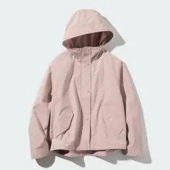 ユニクロ　コットンブレンドパーカ