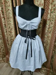 INGNI ストライプワンピース