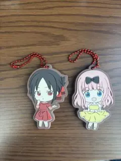 Kaguya Shinomiya & Chika Fujiwara ストラップ
