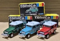 トミカ トヨタ ランドクルーザー 3台セット アドベンチャーフィールド 
