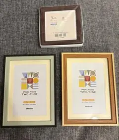 【美品】フォトフレーム　写真立て　3つセット