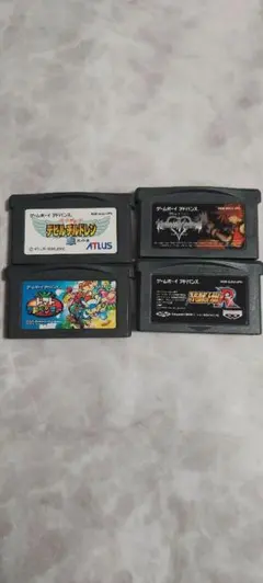 ゲームボーイアドバンス ソフト 4本セット　まとめ売り