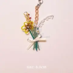 flower bouquet charm / no.104