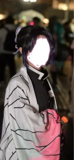 まろん様 三分妄想 鬼滅の刃 胡蝶しのぶ コスプレ フルセット【最終