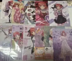 五等分の花嫁 中野一花 クリアファイル 11枚セット - メルカリ