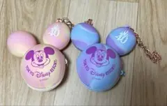 Disney ディズニーランド 40周年 ミッキーバルーン キーホルダー