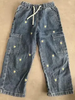 SHEIN デニムパンツ 6Y 花柄刺繍