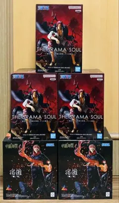 最新作 プライズフィギュア まとめ売り 宿儺 シャンクス 5点 セット