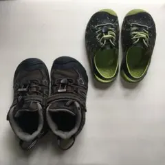 KEEN キッズシューズ 16.0cm 2足セット